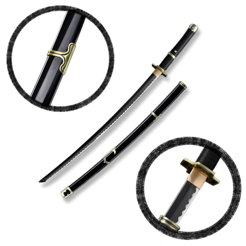 Yubashiri Katana | Roronoa Zoro Katana | Épée jouet | Épée Cosplay | Épée Anime | One Piece
