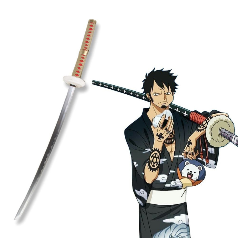 Trafalgar Law Katana | Surgeon of Death | Épée jouet | Épée Cosplay | Épée Anime | One Piece