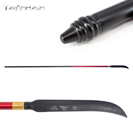 NAGINATA EN CAOUTCHOUC AVEC TIGE EN ALUMINIUM 2
