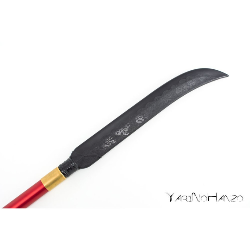 SET NAGINATA + YARI EN CAOUTCHOUC