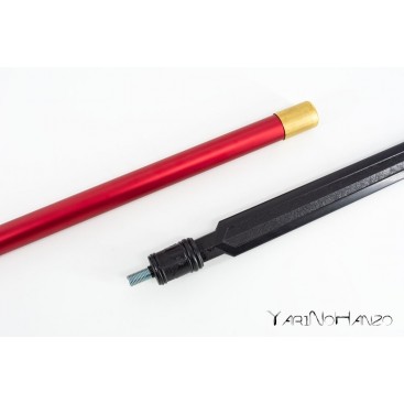 SET NAGINATA + YARI EN CAOUTCHOUC