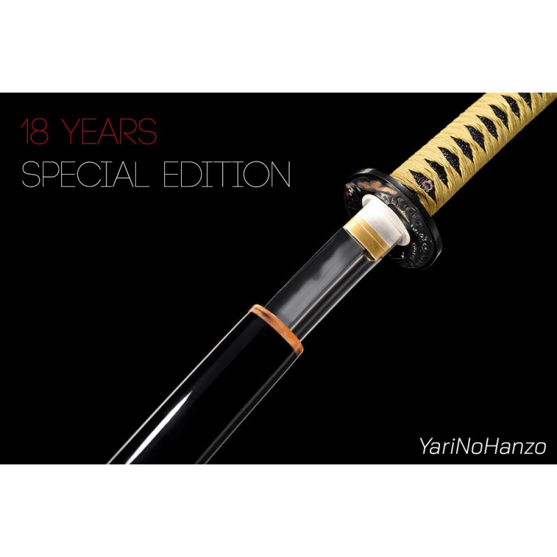 Fuji Katana Aiguisé | Sabre Japonais | Artisanal | Ed. 18 Ans
