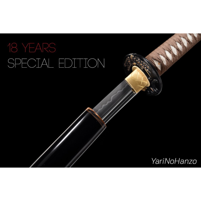 Tombo Katana Aiguisé | Sabre Japonais | Artisanal | Ed. 18 Ans