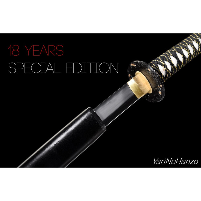 Akechi Katana Aiguisé | Sabre Japonais | Artisanal | Ed. 18 Ans