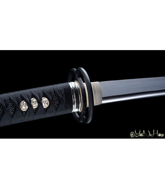 Musashi Katana Silver Edition Aiguisé | Sabre Japonais | Artisanal