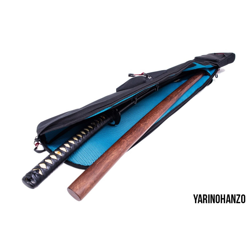 Sac Katana pour Iaido & Kenjutsu – Housse Compacte 2 Sabres avec Protection Rembourrée