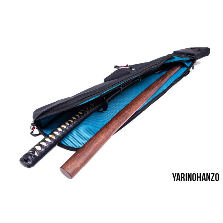 Sac Katana pour Iaido & Kenjutsu – Housse Compacte 2 Sabres avec Protection Rembourrée