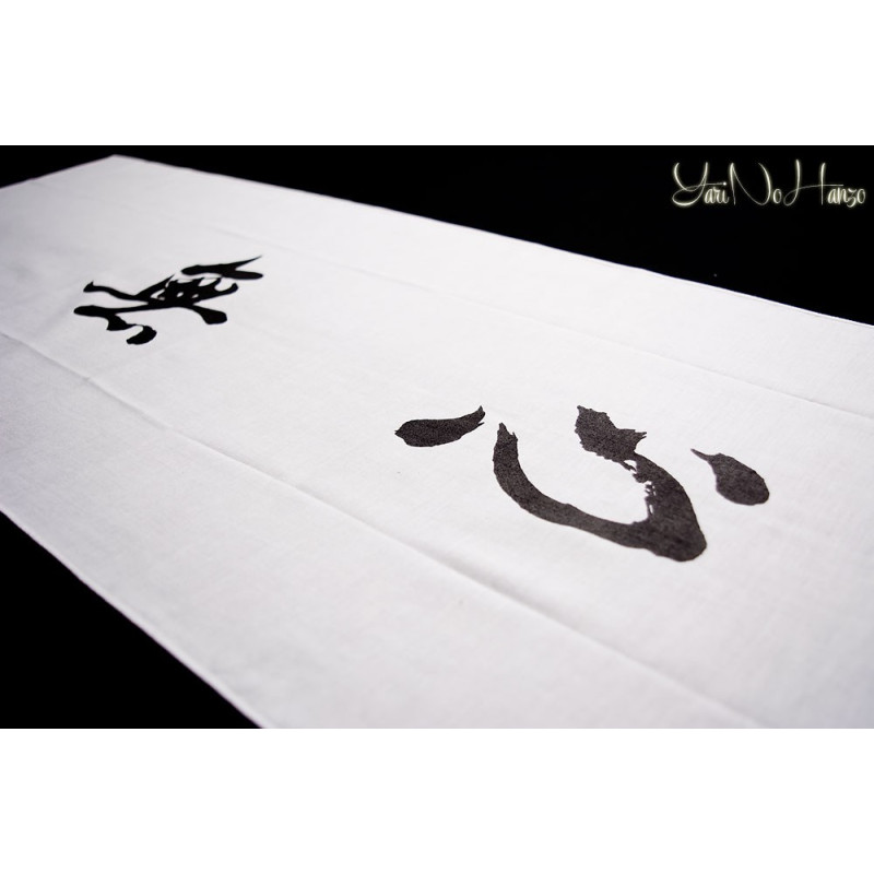 Tenugui Kendo | Mushin | Blanc
