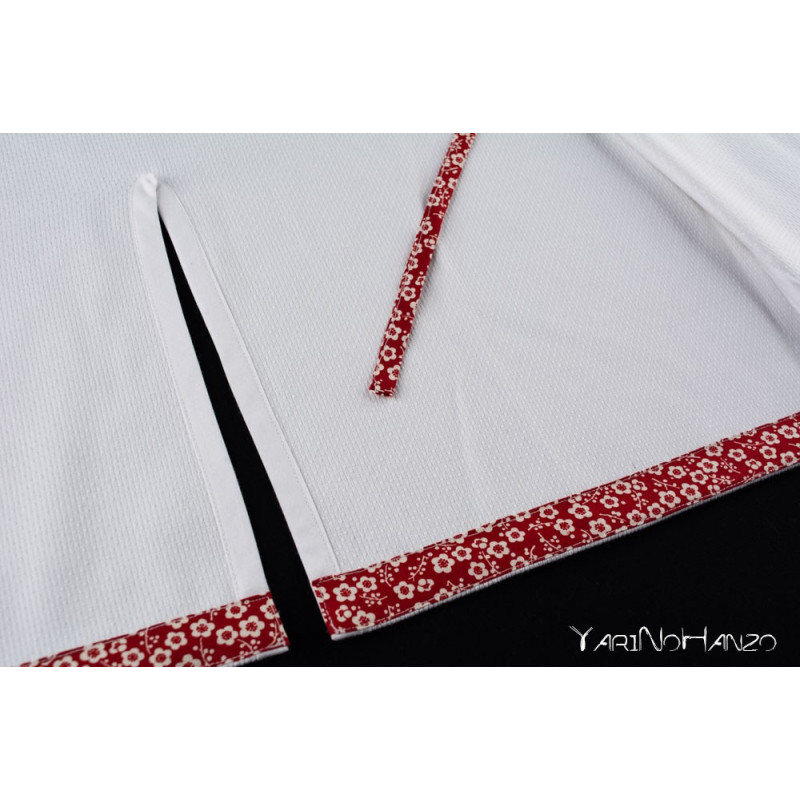 Sakura Kendo Gi Blanc | Kendogi artisanal
