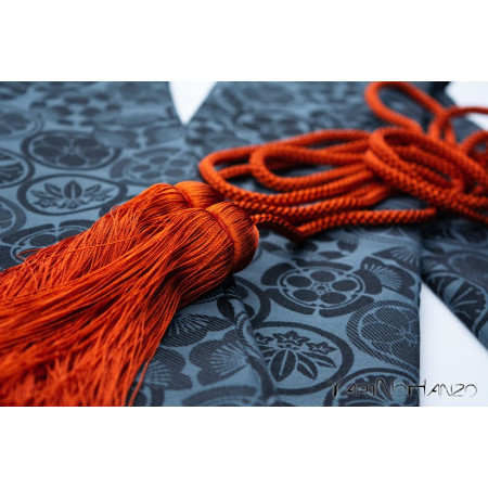 Katana Bukuro Kamon (fond clair) | Sac pour Katana et Nihonto