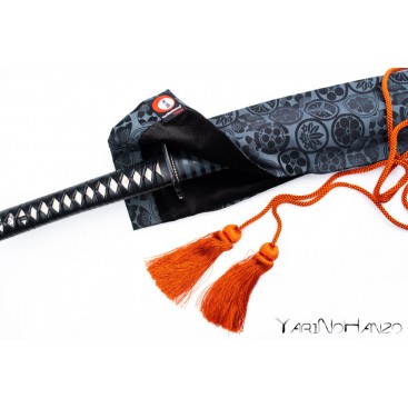Katana Bukuro Kamon (fond clair) | Sac pour Katana et Nihonto