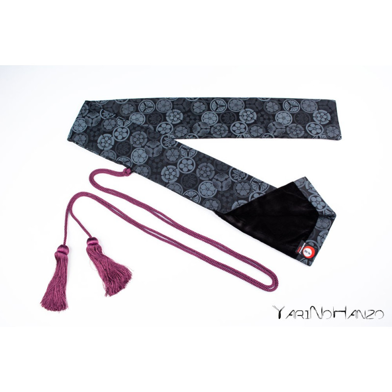 Katana Bukuro Kamon (foncé) | Sac pour Katana et Nihonto