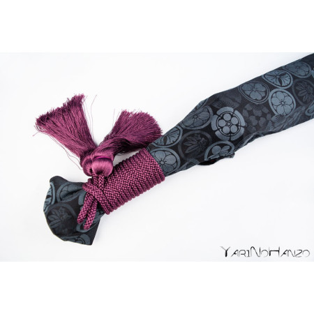 Katana Bukuro Kamon (foncé) | Sac pour Katana et Nihonto