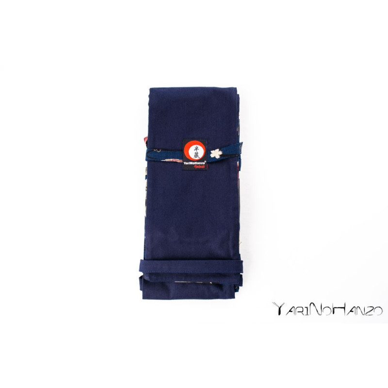 Sac bleu Aikido KOI | Buki Bukuro KOI | Sac pour Tanto, Bokken et Jo