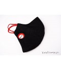 Masque noir YariNoHanzo 100% Lin | MADE IN ITALY