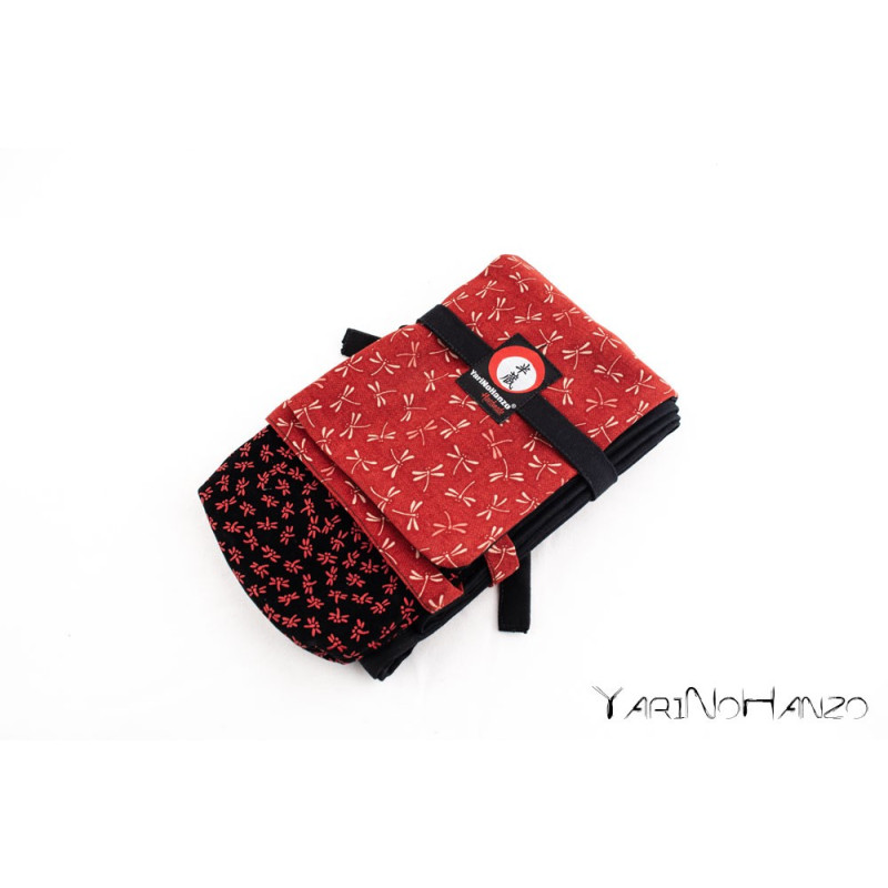 Sac pour Shinai TOMBO Rouge | Shinai Bukuro TOMBO | Sac pour Shinai, Bokken et Jo