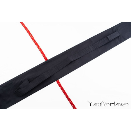 Sac pour Shinai TOMBO Rouge | Shinai Bukuro TOMBO | Sac pour Shinai, Bokken et Jo