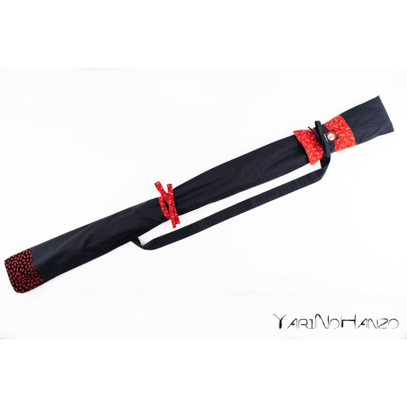 Sac pour Shinai TOMBO Rouge | Shinai Bukuro TOMBO | Sac pour Shinai, Bokken et Jo