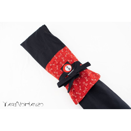 Sac pour Shinai TOMBO Rouge | Shinai Bukuro TOMBO | Sac pour Shinai, Bokken et Jo