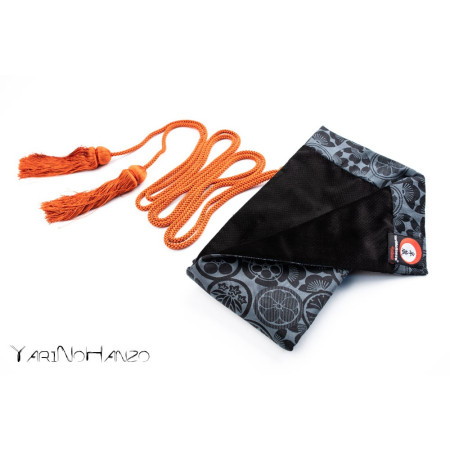 Wakizashi Bukuro Kamon (fond clair) | Sac pour Katana et Nihonto