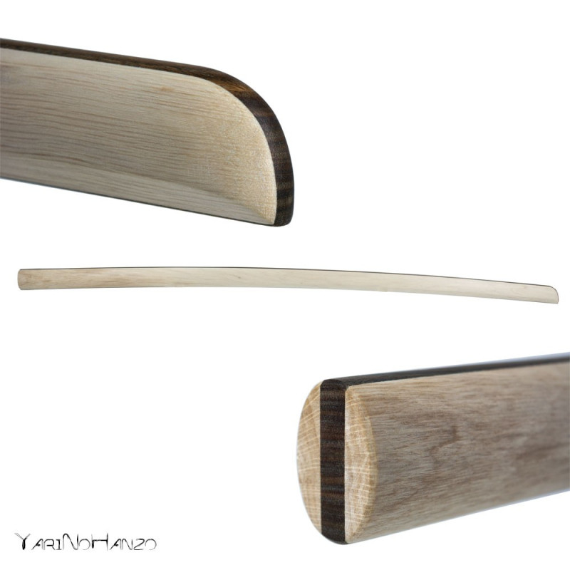 Bokken Daito 105 cm MULTI COUCHE Hornbeam + Lignum Vitae