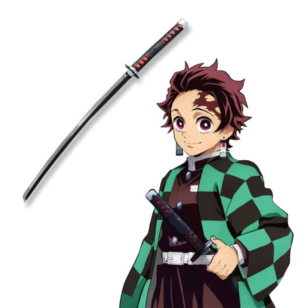 Kamado Tanjirou Katana | Épée jouet | Épée Cosplay | Épée Anime | Demon Slayer