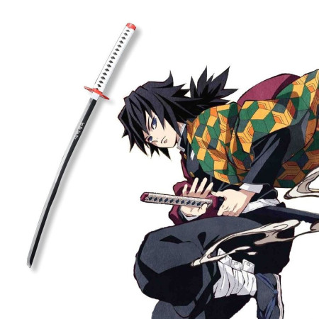 Tomioka Giyuu Katana | Épée jouet | Épée Cosplay | Épée Anime | Demon Slayer 2