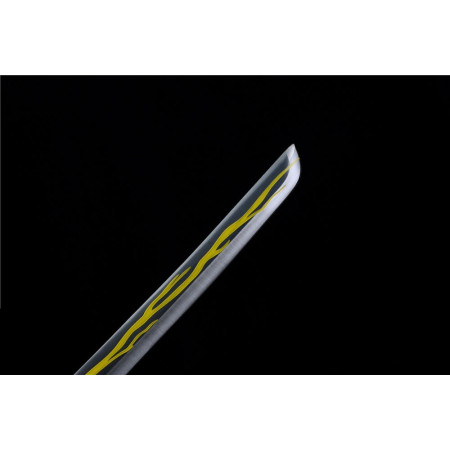 Agatsuma Zenitsu Katana | Épée jouet | Épée Cosplay | Épée Anime | Demon Slayer