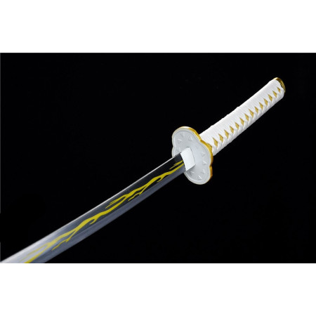 Agatsuma Zenitsu Katana | Épée jouet | Épée Cosplay | Épée Anime | Demon Slayer