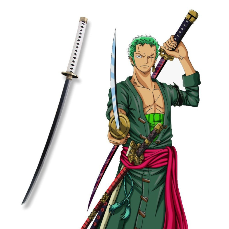 Wadō Ichimonji | Roronoa Zoro Katana | Épée jouet | Épée Cosplay | Épée Anime | One Piece