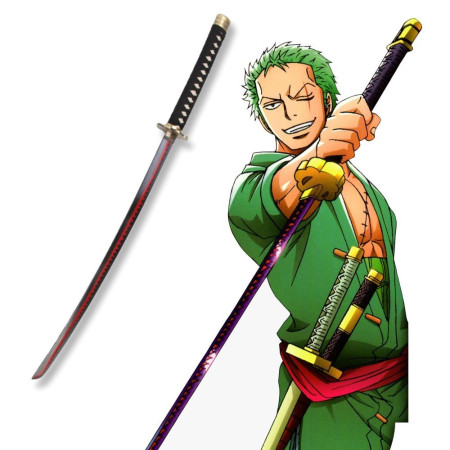 Sandai Shushui | Roronoa Zoro Katana | Épée jouet | Épée Cosplay | Épée Anime | One Piece 2